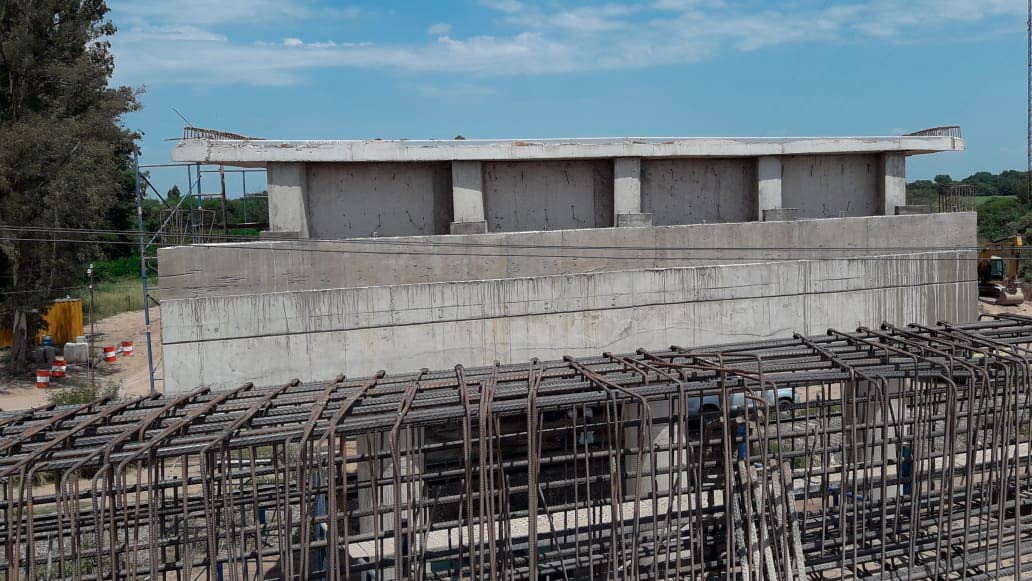 Puente Bell Ville - Pilares Ingeniería